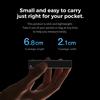 30M Mini Laser Distance Meter USB Rechargeable Infrared Range Finder Digital Laser Tape Measure for Building Measurement & Home