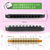 East Top Blues Harmonica for Stainless C 10 20 Suitable for and as a Gift for Learning and Practice Beginners, Children's, Steel, High-Tightness, Key,