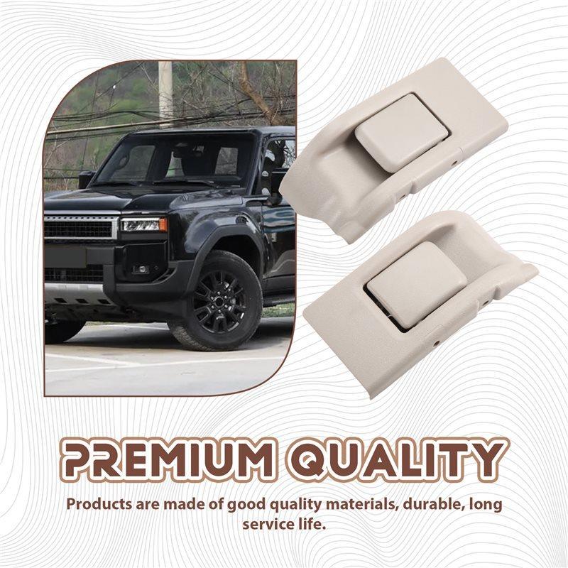 A58X-Rear Seat Lever Handle Control Latch Slidewalk 72057-60110 72057-60100 For Toyota Prado LC150 2010- 2017 Car