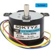 50KTYZ Permanent Magnet Synchronous Motor AC220V 2.5-50R/Min Low Speed Reducer Motors with Positive Negative Inversion top sale