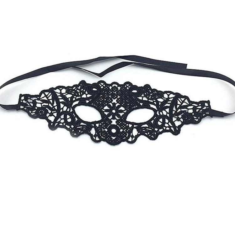 Women Sexy Babydoll Lingerie Black Hollow Lace Erotic Costumes Cosplay Party Masquerade 30*10CM