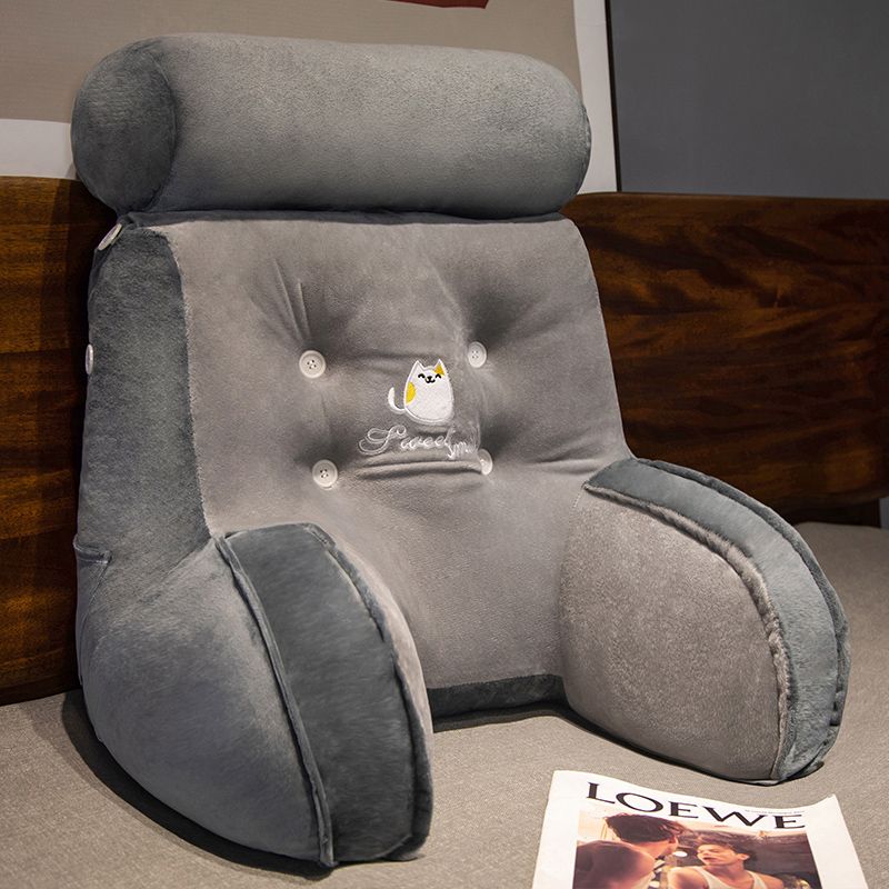 

Мультяшна подушка для спини, подушка для поперекової підтримки, трикутна подушка для читання, м яка подушка для узголів я, можна розібрати, прати, офісний килимок для відпочинку 60x50cm