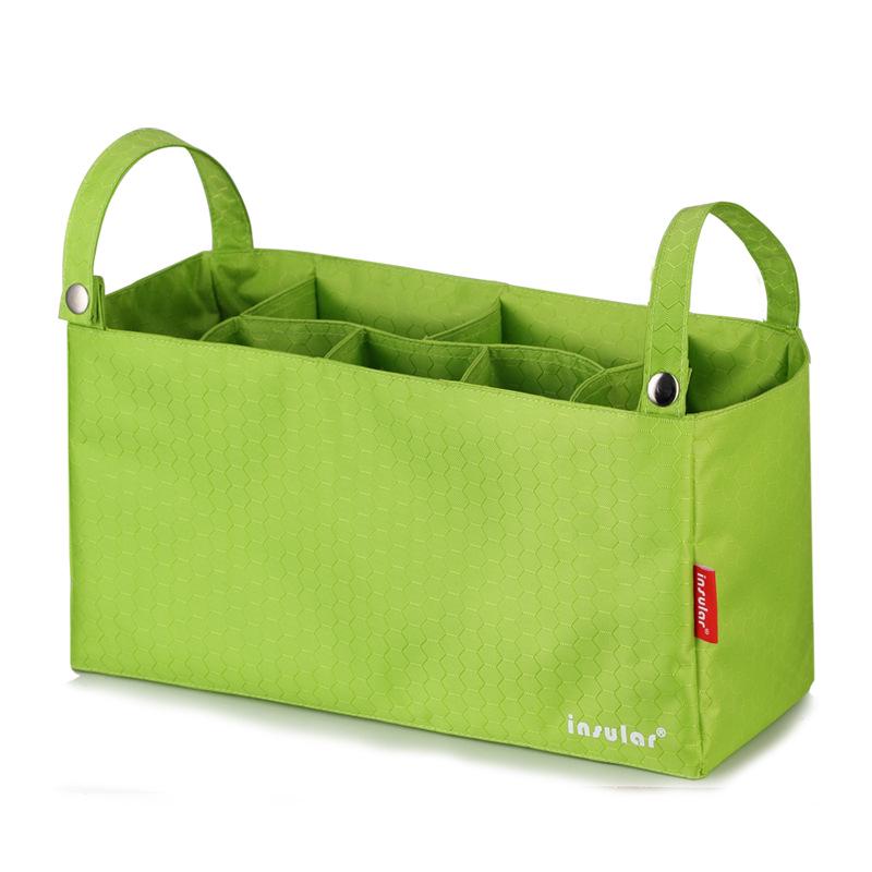 Insular Mummy Bag Stroller Hanging Bag Diaper Bag Multifunctional Large Capacity Portable Milk Bottle Storage Portable