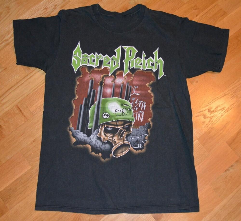 

Vintage Sacred Reich Band Tour 80s Shirt Unisex Concert S to 5XL EL148 Unisex T-Shirt S