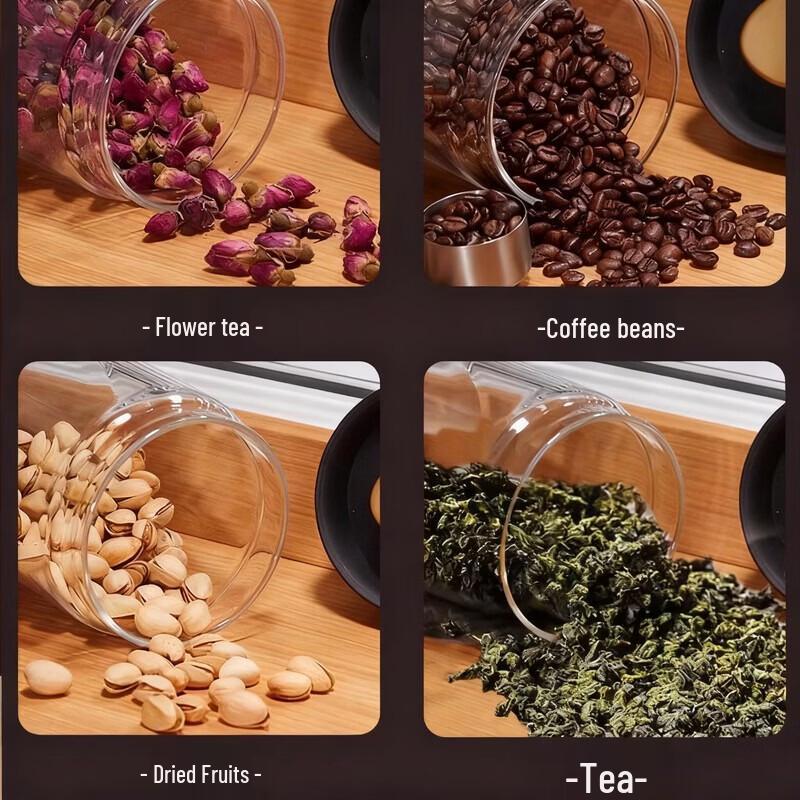 De Rian Vacuum Sealed Glass Storage Jar