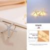 Starfish Rhinestone Earrings: European-American Creative Five-Pointed Star Zircon Jewelry