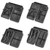Easy To Clean Stainless Steel Manicure Set 4-18Pcs Professional Nail Clipper Kit for Daily Nail Care