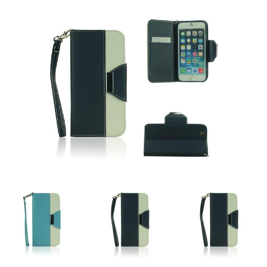 Iphone Flip Cover PU Lederhülle mit handgefertigtem Handwerk für stilvollen Schutz