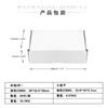 Aluminum Rectangular Rearview Mirror Motorcycle Scooter Harley Style Retro Custom Bike