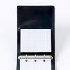RHODIA Mini 3-Ring System Organizer (11x8cm, 11mm Ring Diameter, Cowhide Leather) Verli Black Cf11ogz04bk