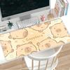 Mouse Pad Computer Laptop Pad Keyboard Mouse Pad Desk Accessories Game Console Pad Office Pad Waterproof Cute Capybara