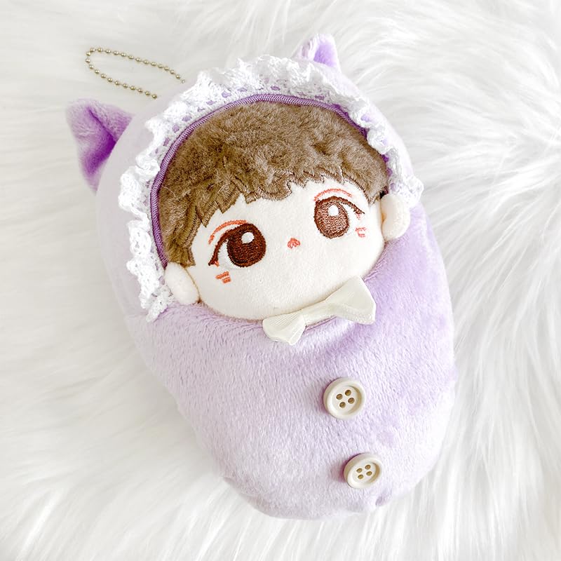 Fluffy Kigurumi Keychain Lavender [For 10cm] [Product]