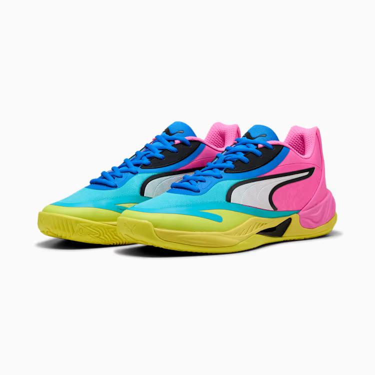 312374-07 Puma All-Pro Nitro 2 SkyBreak Poison Pink Bright Aqua (Men's)