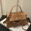 Women's New Fashion Minimalist Crossbody Bag Versatile Top Handle Satchel for Daily Casual