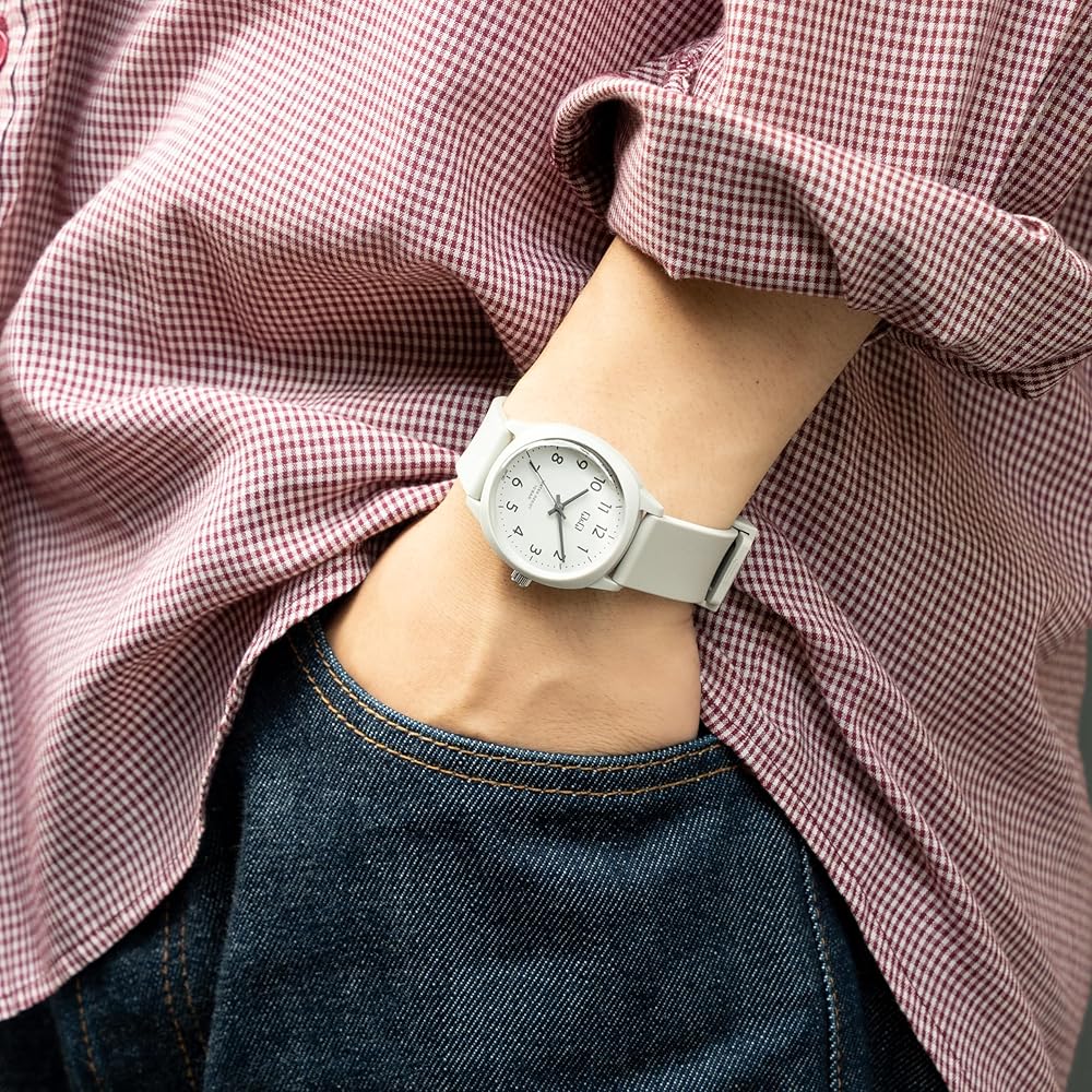 Citizen Q&Q Q&Q Watch, 10 ATM Water Resistant, Lightweight, Easy-to-Read Dial, Simple Design, V52A-502VK, Gray