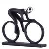 Home Decor Modern Abstract Resin Bicycler Cyclist Statue Bicycle Rider Statue Bike Racer Rider Figurine Office Living Room Decor