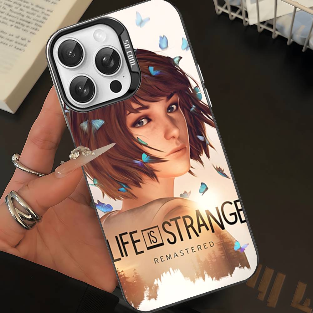 Game Anime Life Is S-Strange Cute Phone Case For IPhone 17 16 15 14 13 12 11 Pro Max Plus Color Silver Cover