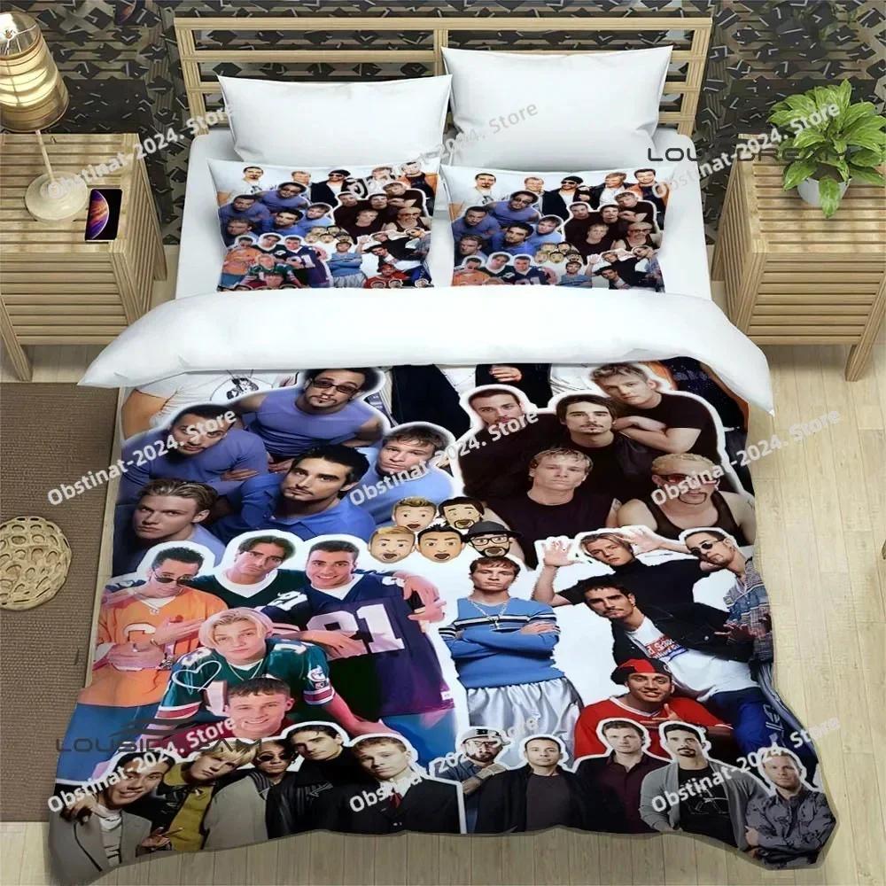 3D BSB Band Backstreet Boys Bettwäsche-Sets exquisites Bettenzubehör-Set Bettbezug Bettdecke-Set Bettwäsche Luxus Geburtstagsgeschenk