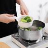 Drain Basket with Ergonomic Handle Thickened Double-Layer Design Kitchen Strainer Bowl Fruit Vegetable Washing Straining Basket
