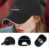 1/2pcs Car Badge Peaked Cap Sports Sunshade Baseball Hat For Citroen C1 C2 C3 C4 C4L C5 C6 C7 VTS C-ELYSEE Berlingo Xsara Cactus