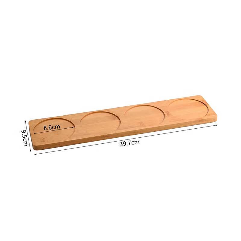 LIU Bamboo Wood Multi-Purpose Serving Tray
