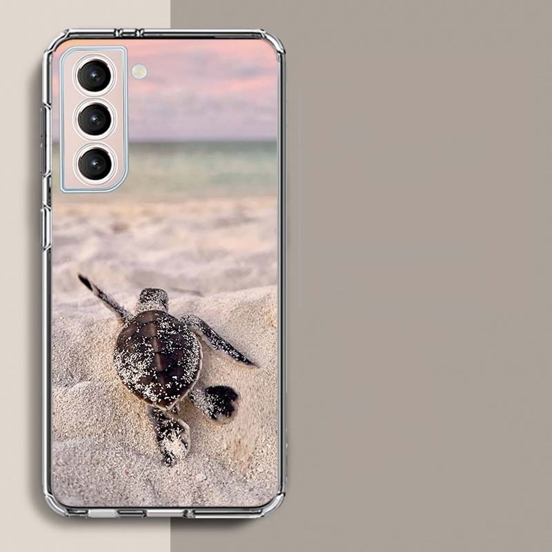 The Little Turtle Crawled Towards The Sea Phone Case For Samsung A16 A26 A36 A56 A17 A15 A25 A35 A55 A14 A24 A34 A54 A04S A05S G