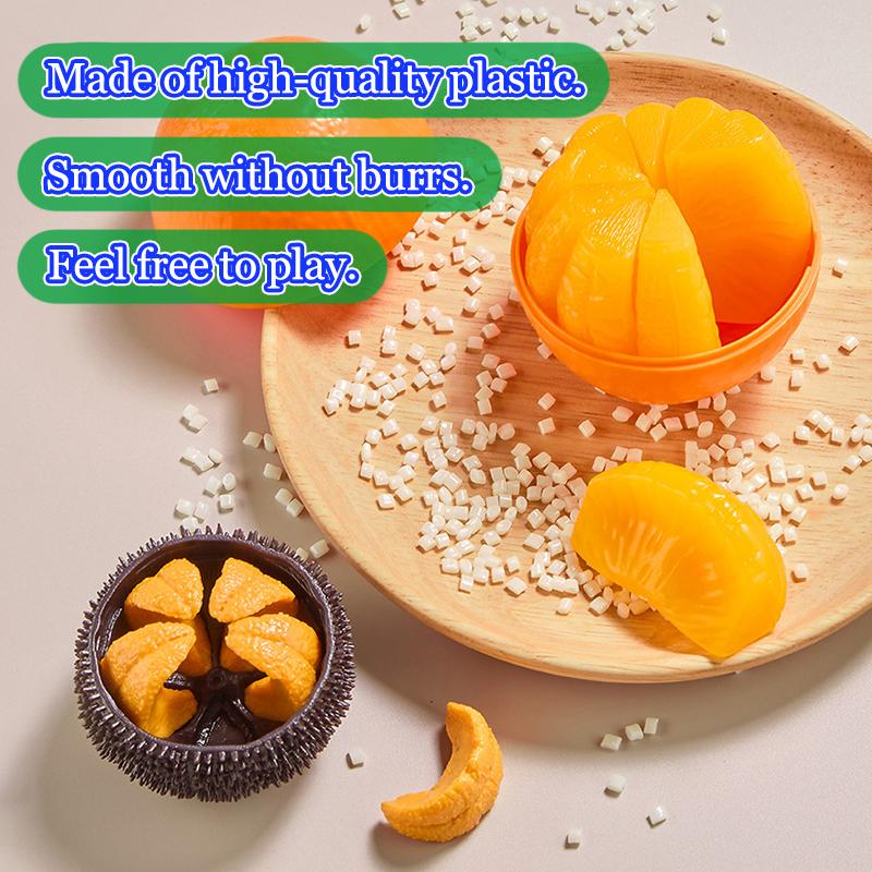 Neues 3D-Puzzle Seeigel Orange Knoblauch Montage Spielzeug Logisches Denken Praktische Gehirnleistung Puzzle Montage Kinder Puzzle Spielzeug