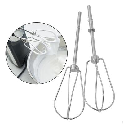 2 Stück W10490648 Handmixer mit Turborührern zum Mixen von Suppen, Smoothies, Shakes und Eiweiß.