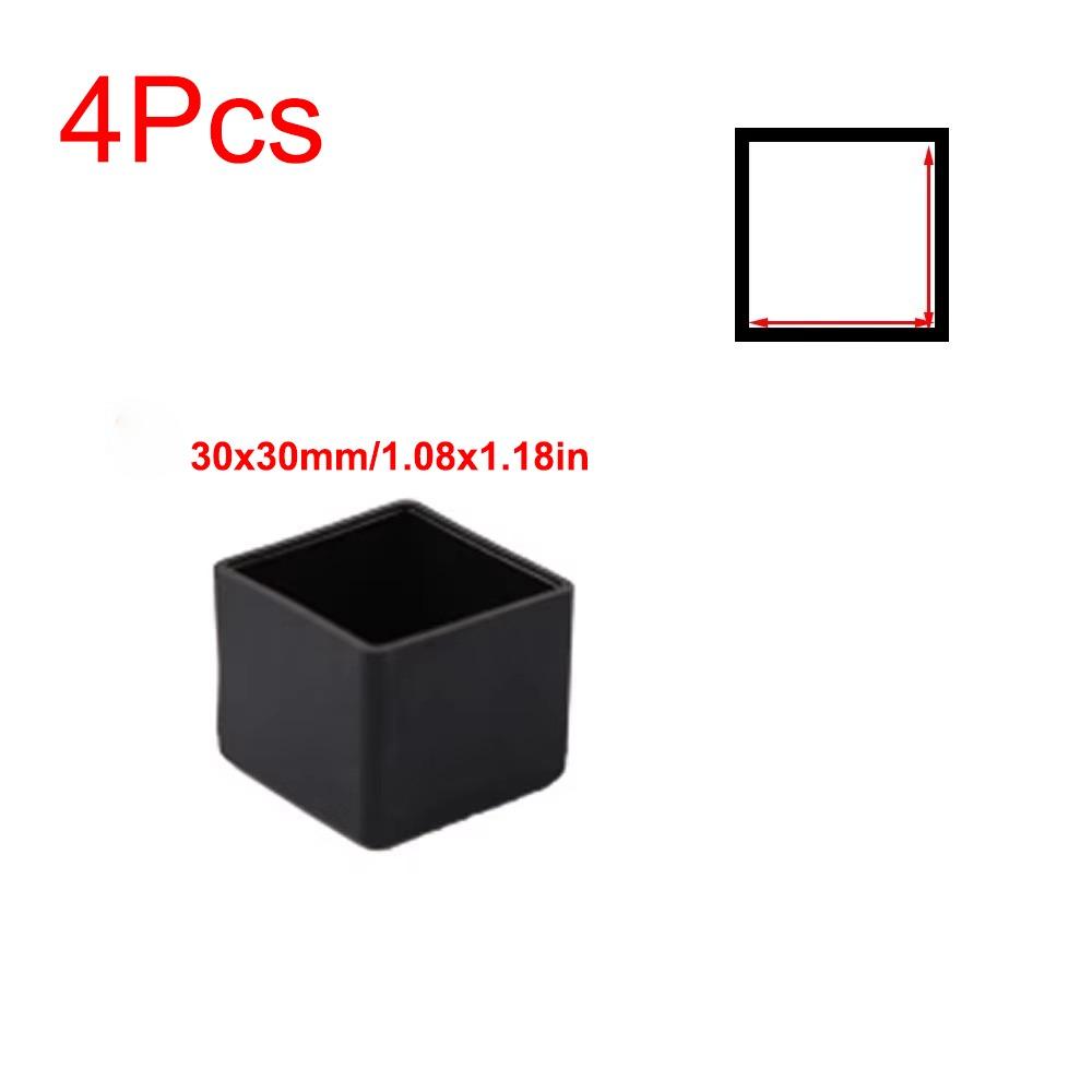 Kwadratowe Nakładki na Nogi Stołu Antypoślizgowe Nóżki Wyrównujące Mebli Nakładki na Nogi Krzesła Ochrona Mebli