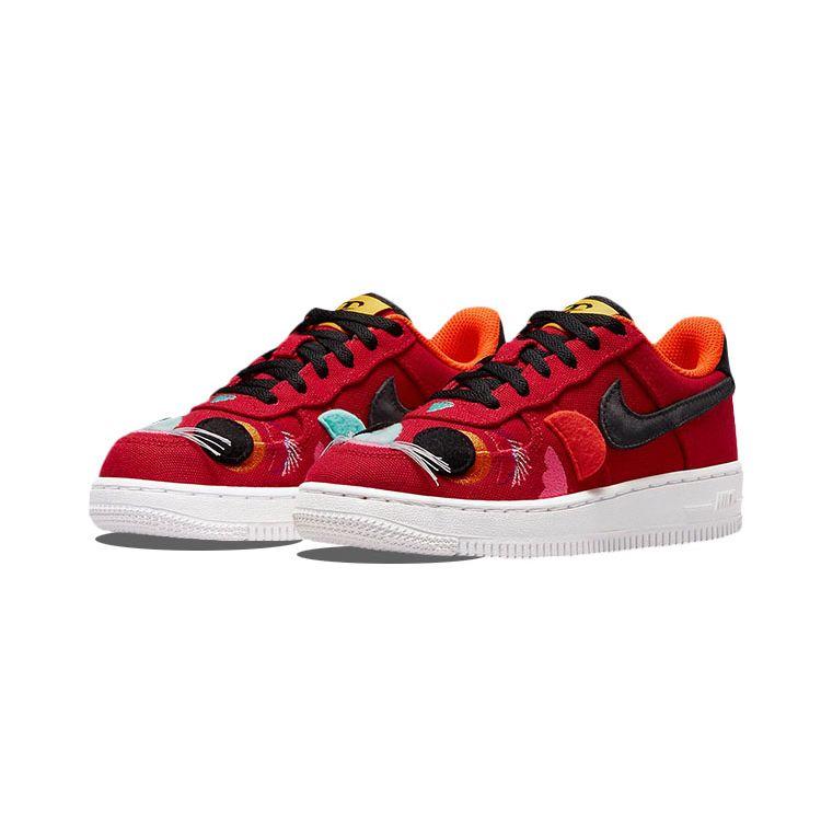 Nike Force 1 LV8 PS Παιδικά Αθλητικά Παπούτσια Κινεζικής Πρωτοχρονιάς Κόκκινο Gym-Red Λευκό DQ5071-601
