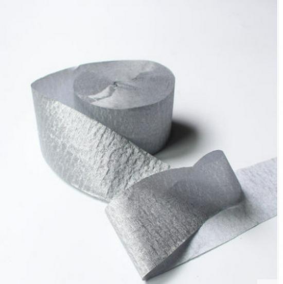 Crinkled Handmade Crepe Paper Roll for Kids' DIY Projects and Kindergarten Decor