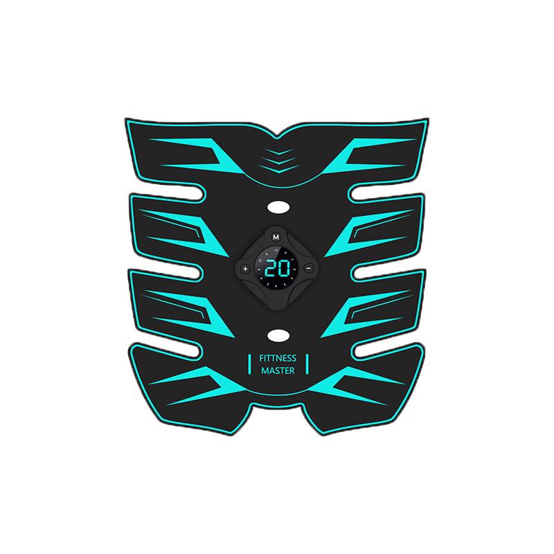 Smart EMS Abdominal Muscle Trainer: Eight-Pack Stickers for Abs and Arm Exercise.