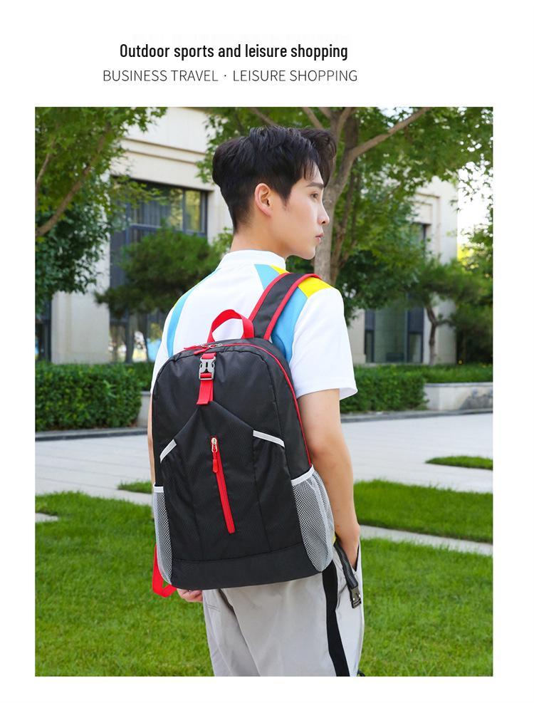 Cross-Border Foldable Outdoor Sports Backpack - Lightweight, Large Capacity Travel Storage Bag