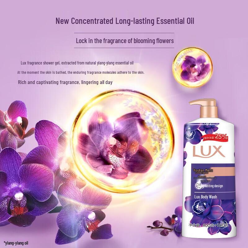 Lux Enchanting Water Lily Shower Gel