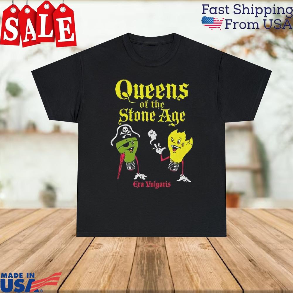 Rare Era Vulgaris - Queens Of The Stone Age Unisex Cotton TT292 Unisex T-Shirt S