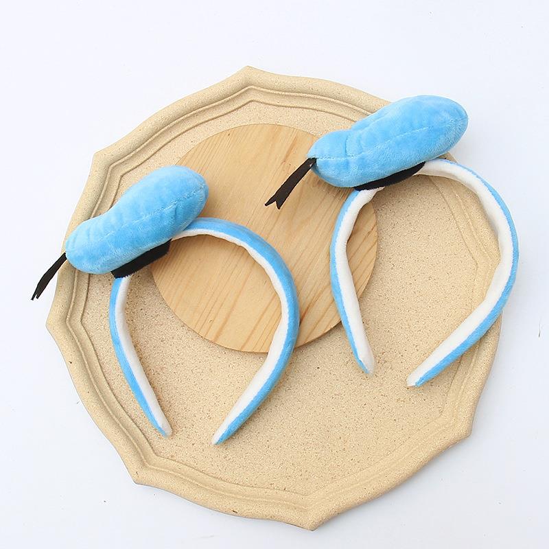 Cute sailor hat headband cartoon headgear funny act cute face wash haircard amusement park photo headband