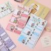 220 Sheets Labubu Sticky Notes Set Kawaii Self-Adhesive Memo Strips Stationery
