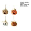 Halloween Decorations Cute Creative Pumpkin Face Doll Festive Hanging Ornament Party Atmosphere Enhancer