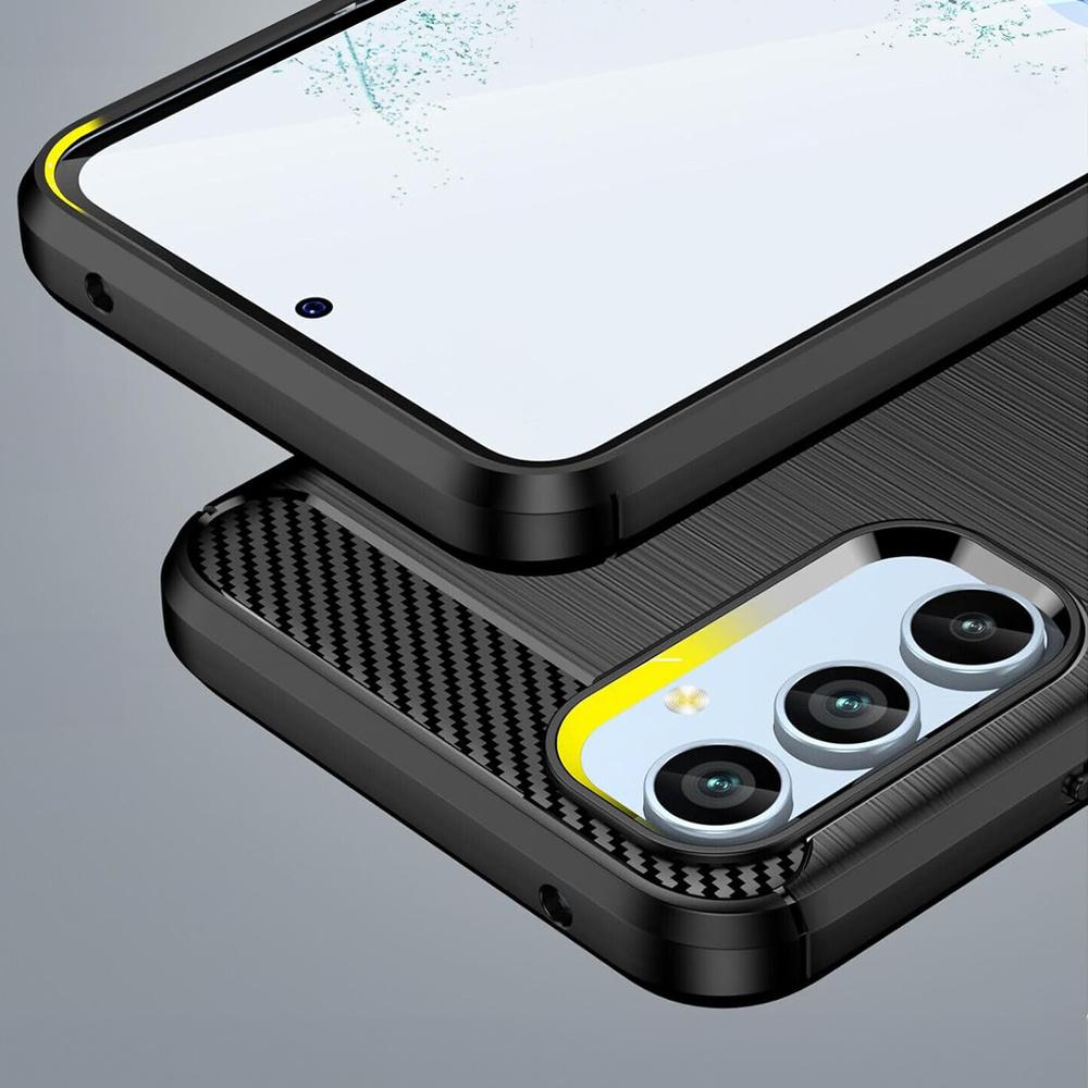 Case for Samsung Galaxy A54 5G, Carbon, Black