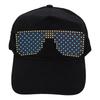 LED Hat Colorful Display Screen APP Controlled Programmable Light Up Baseball Cap 12x32 Dot for Party