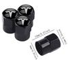 4Pcs/set Car Aluminum Tire Valve Dust Caps Badge Protection Cover Accessories Emblem For Tesla Model 3 Model Y Model S Model X