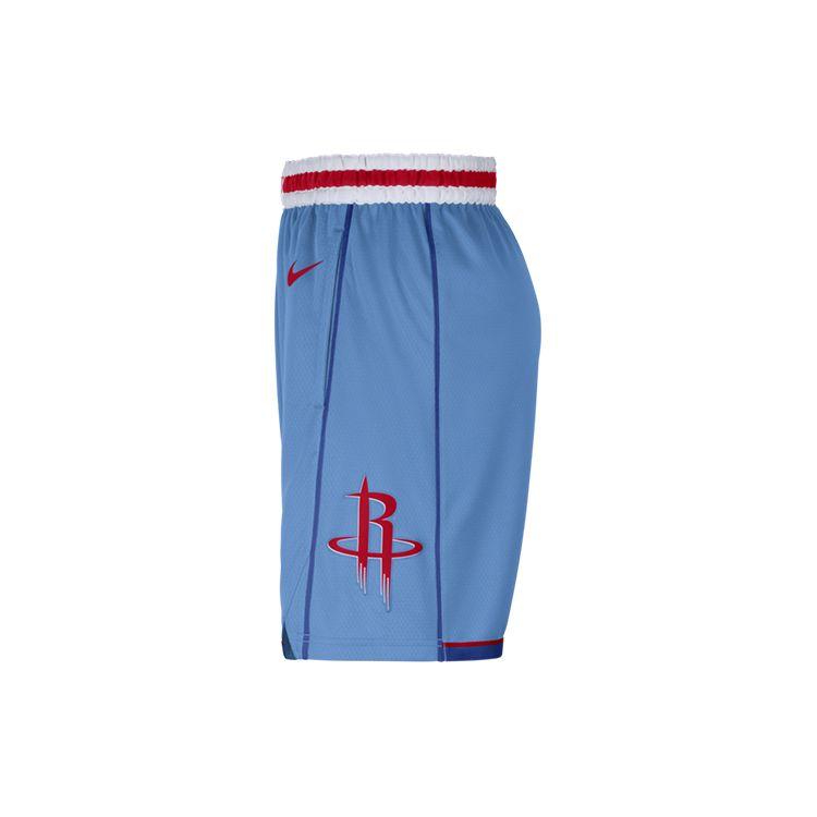 Nike SW Fan Edition Rockets Casual Sports Basketball Shorts Men shorts Blue CN1973-462