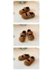2025 New Kids' Fleece-Lined Cotton Shoes: Cozy, Warm Winter Footwear with Closed Heel for Babies