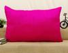 Pillow Sham Solid Magenta Dupion Silk Throw Home D    Cor Cushion Cover - Choose