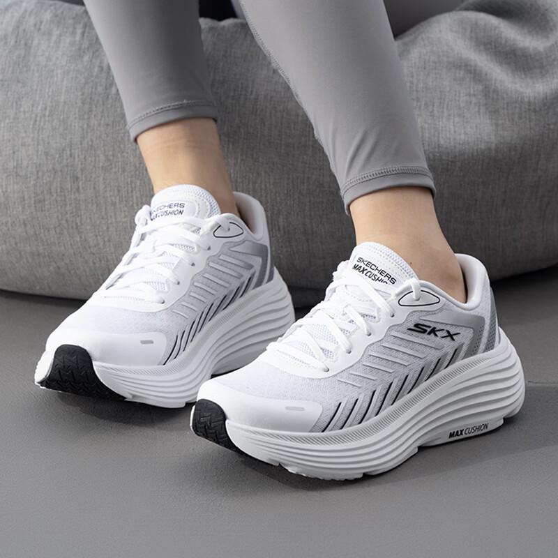 

Skechers Women s GO Running Shoes 129471-WBK US 6.5