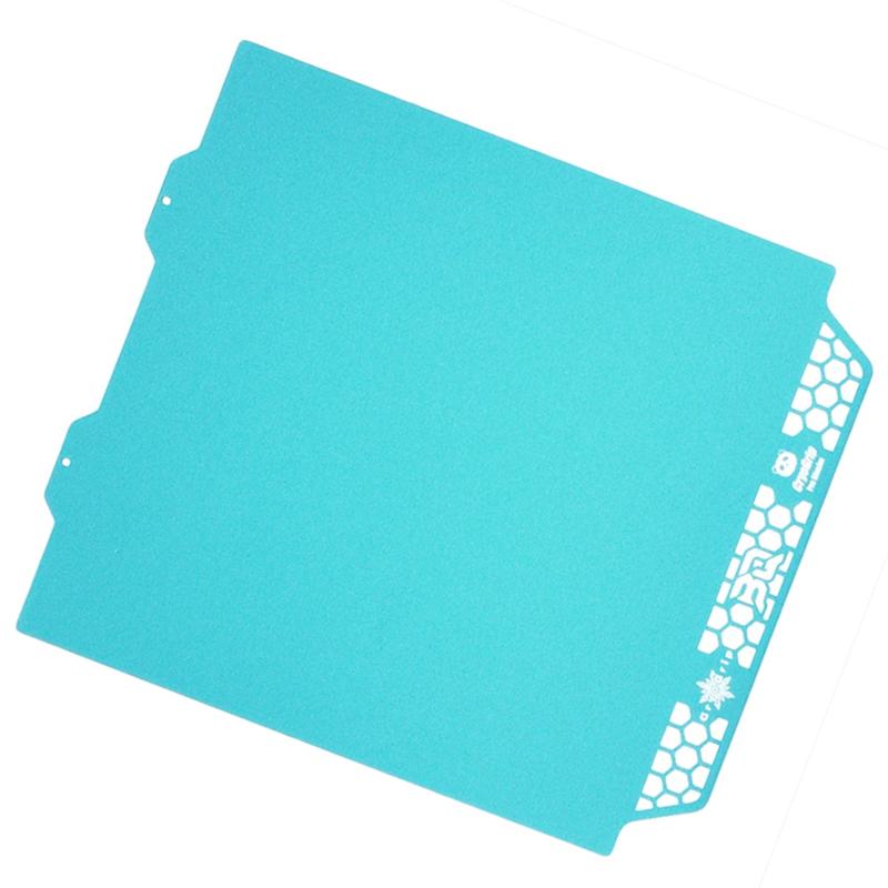 AC57-BIQU Panda Build Plate Cryogrip Pro Glacier Fine Textures Spring Steel Double Sided Textured For Bambulab A1 Mini 3D Printe