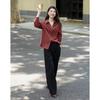 Demana Women's Striped V-Neck Button-Front Shirt