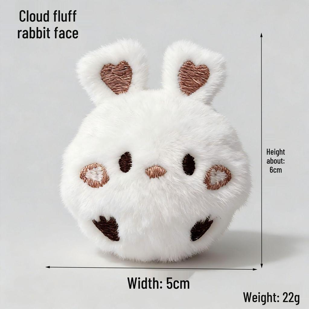 Popular Pet Toy: Small Dog Plush Spiky Ball - Teething, Chewing, Squeaky, Bouncy Animal Shape