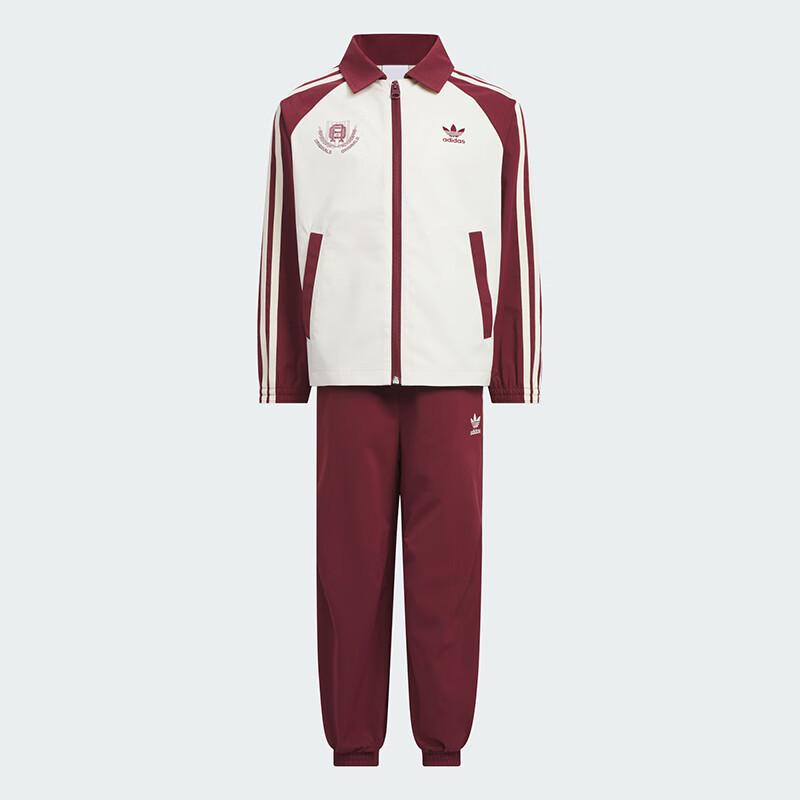 Adidas Kids Trefoil Woven Long Sleeve Tracksuit 140
