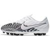 JR Vapor 13 Assassin 13 Academy MDS AG Slip Resistant Abrasion Resistant Low Top Kids' Soccer Shoes White Kids' CK0130-110